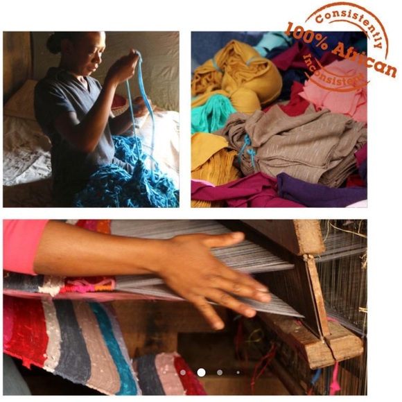 Hand made unique one of a kind lumbar pillow case from South Africa 🇿🇦 NWT - Picture 10 of 12